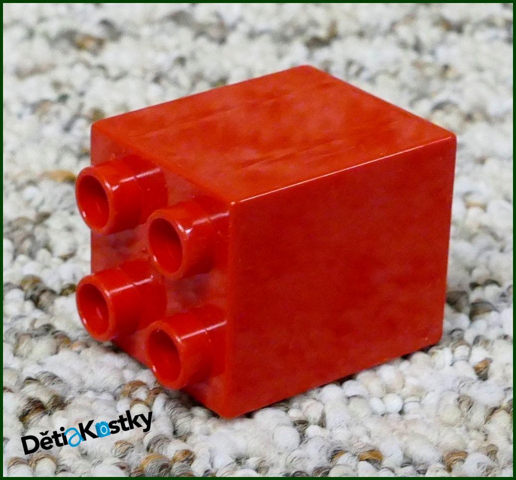 Lego® Duplo® Kostka 2x2x2 Červená