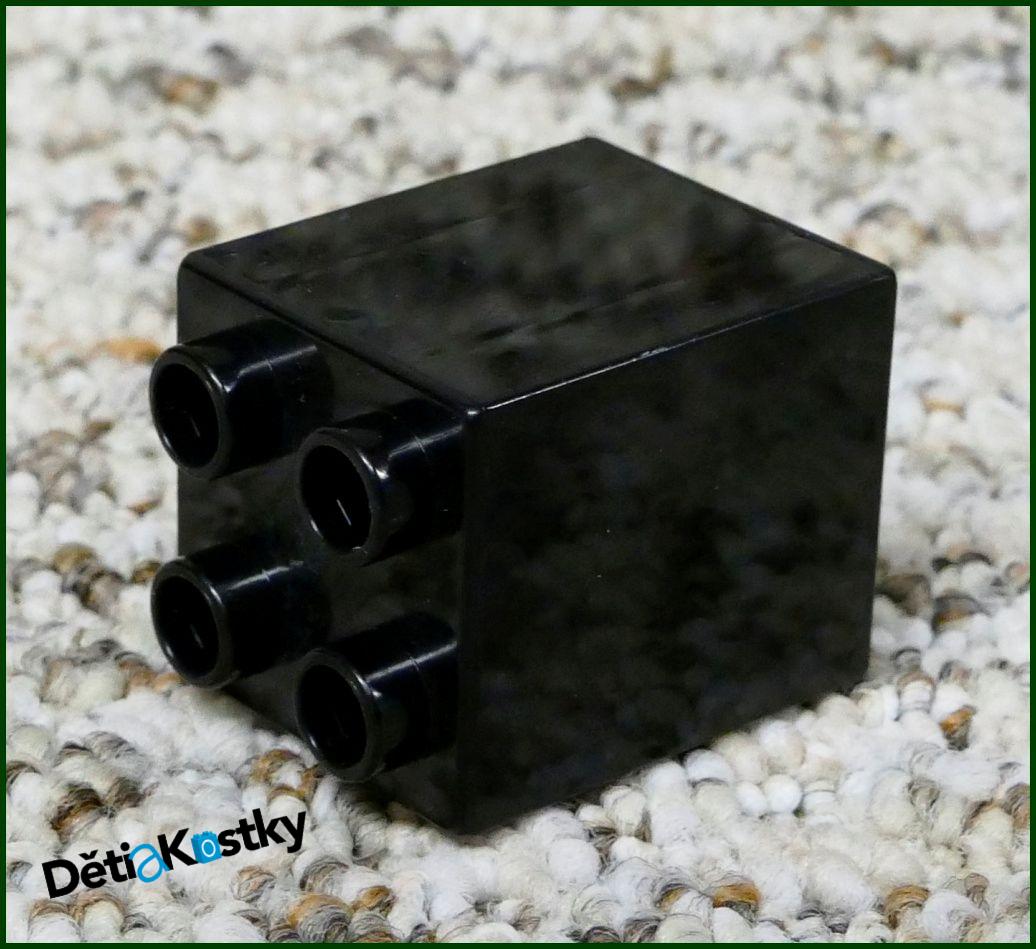 Lego® Duplo® Kostka 2x2x2 Černá
