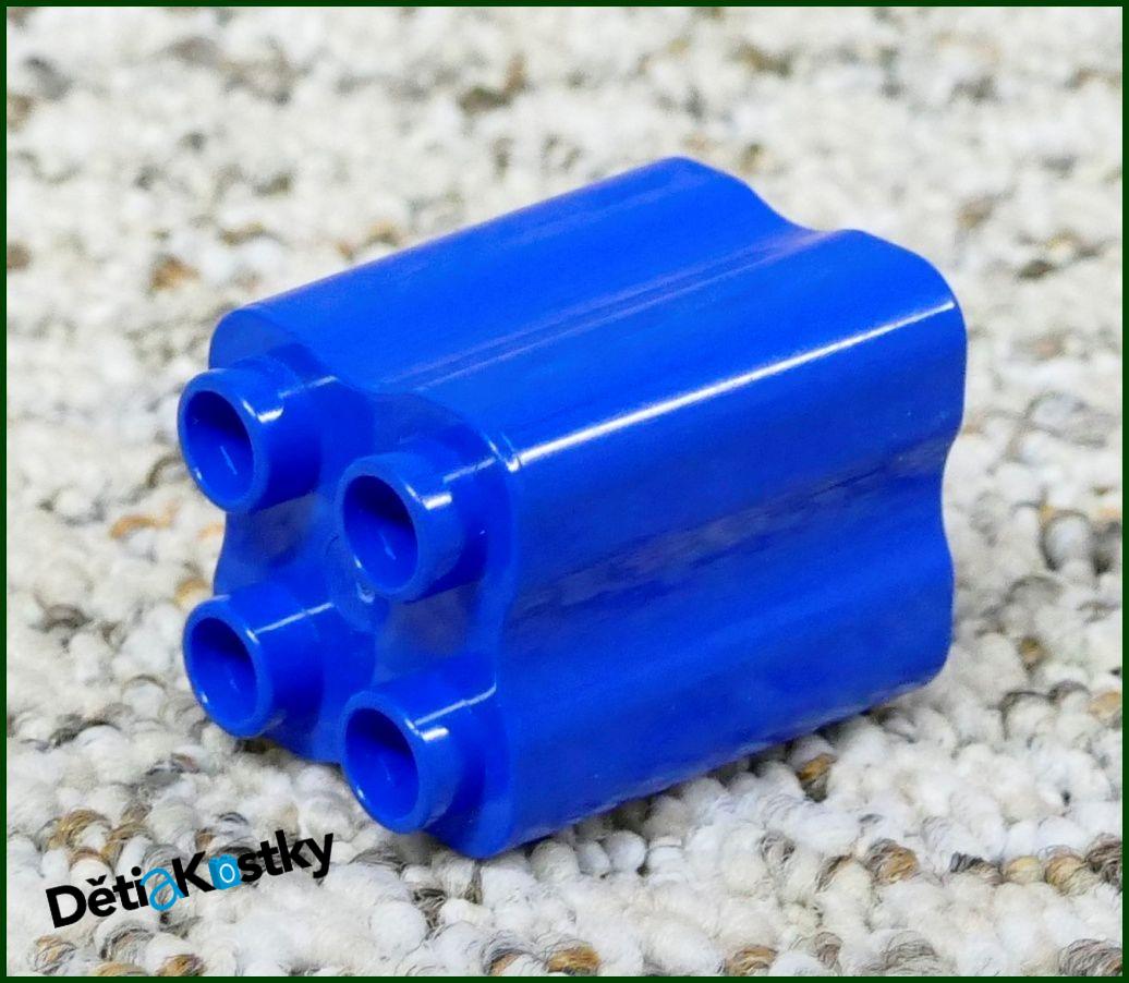 Lego® Duplo® Kostka 2x2x2 Tvarovaná Modrá