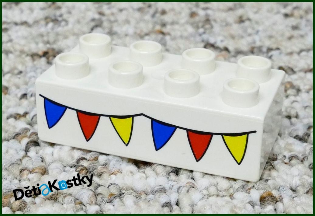 Lego® Duplo® Kostka 2x4 Bílá - Fáborky
