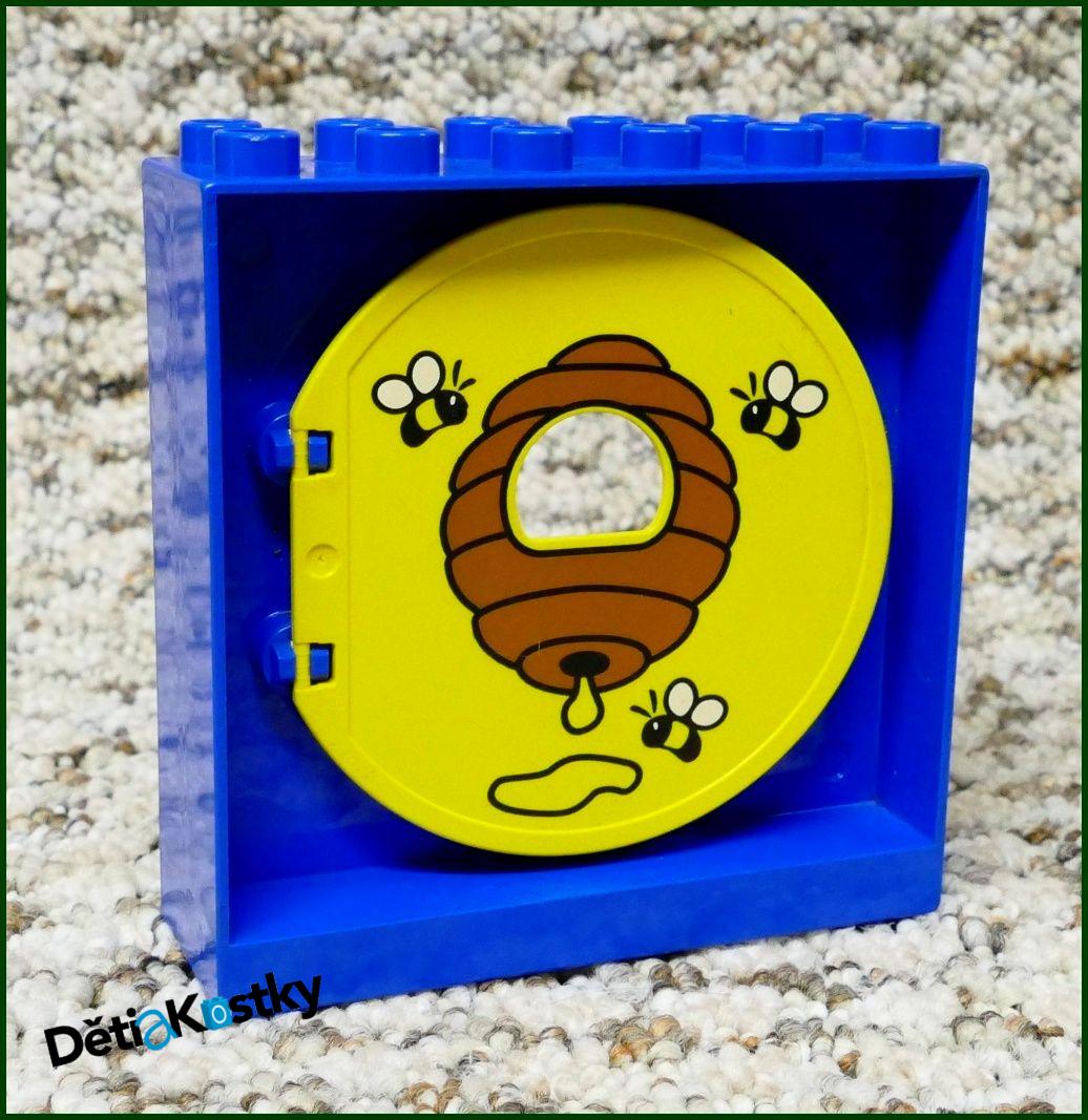 Lego® Duplo® Vstup / Výstup z Dráhy (Modrá/Úl)