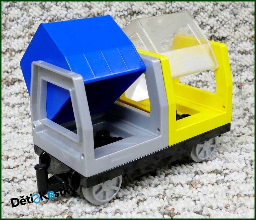 Lego® Duplo® Vagon - Kontejnery Výklopné Prosklený/Rally