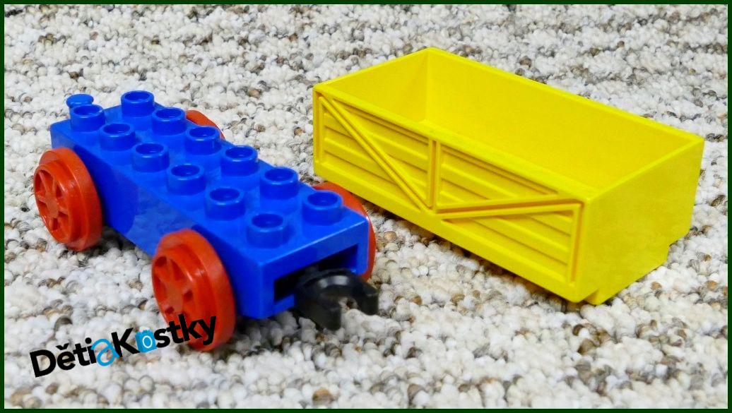 Lego® Duplo® Vagon Malý Modrý - Žlutá Korba