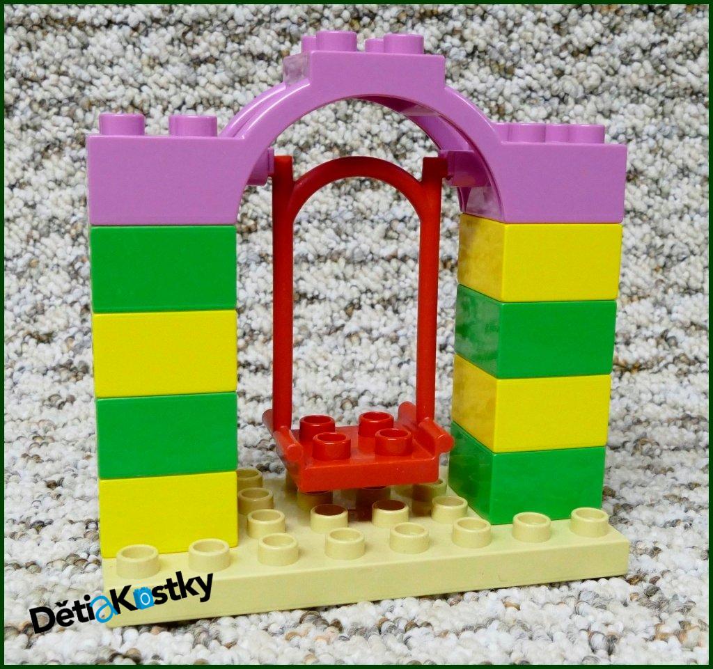 Lego® Duplo® Houpačka Červená/Béžová Deska