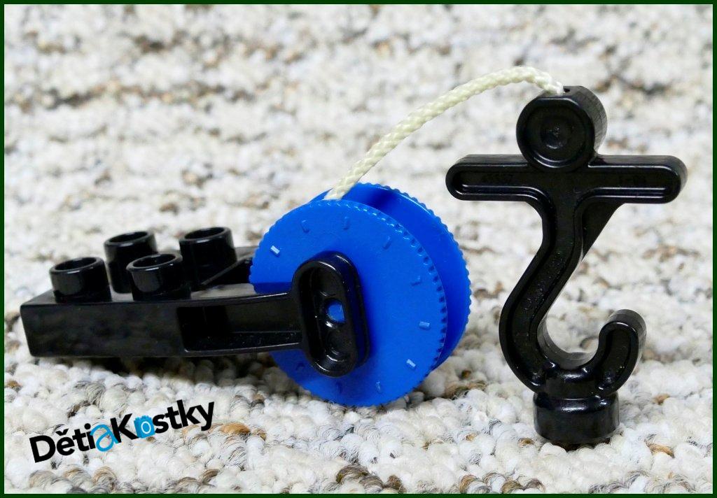 Lego® Duplo® Naviják Malý - Modré Kolečko/Hák