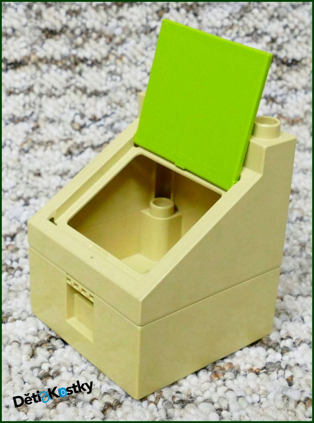 Lego® Duplo® Bořek Stavitel Kontejner (Limetka Víko)