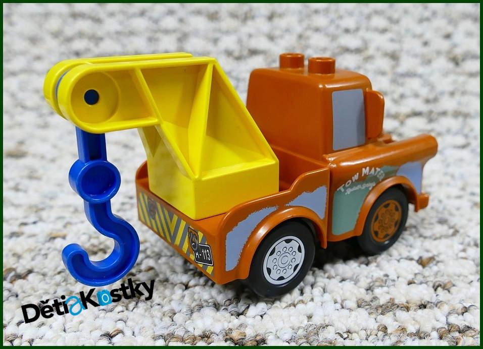 Lego® Duplo® Cars - Burák (Žlutý Hák)