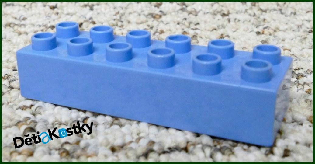 Lego® Duplo® Kostka 2x6 Světle Modrá