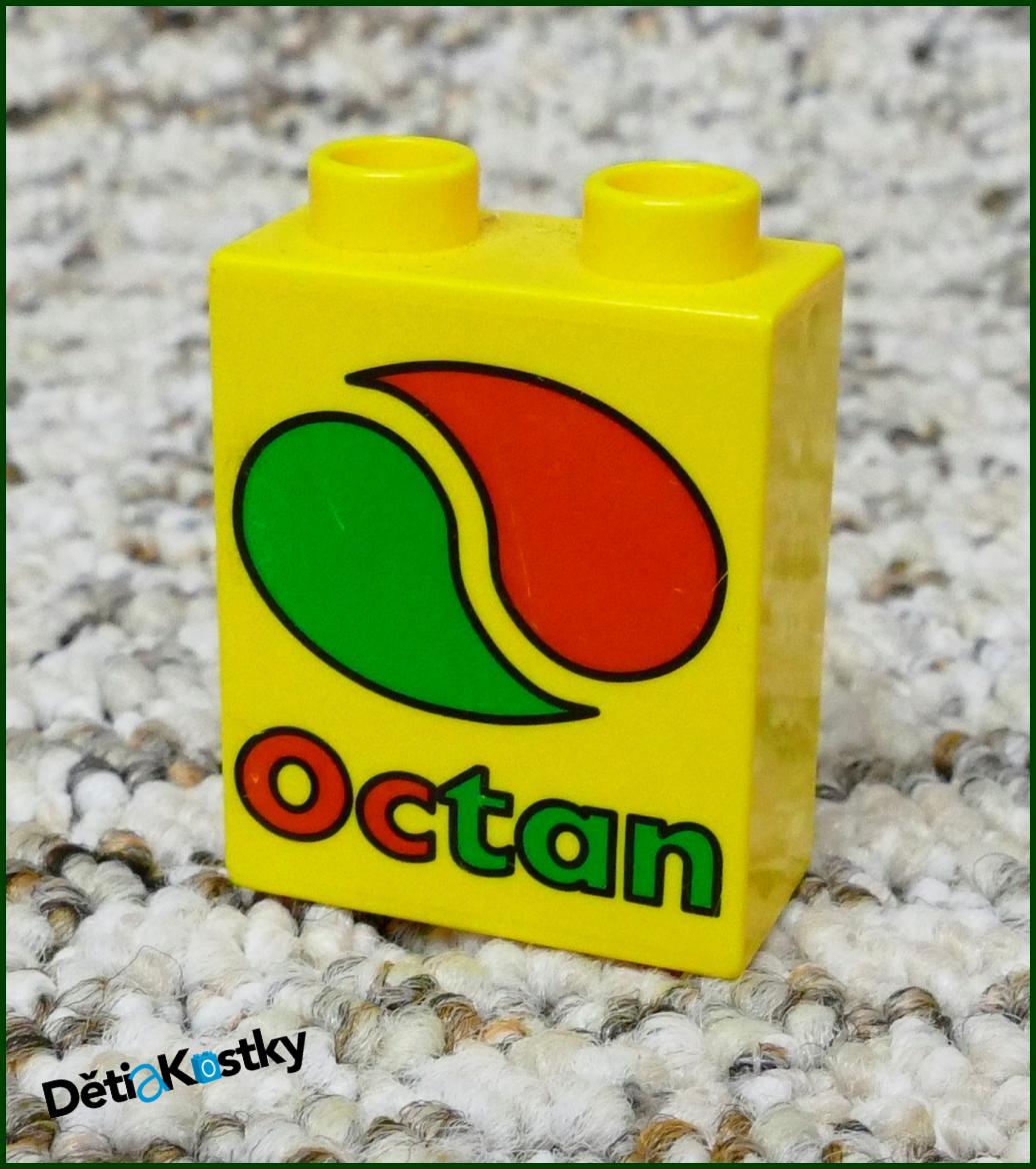 Lego® Duplo® Kostka 1x2x2 Žlutá - Octan