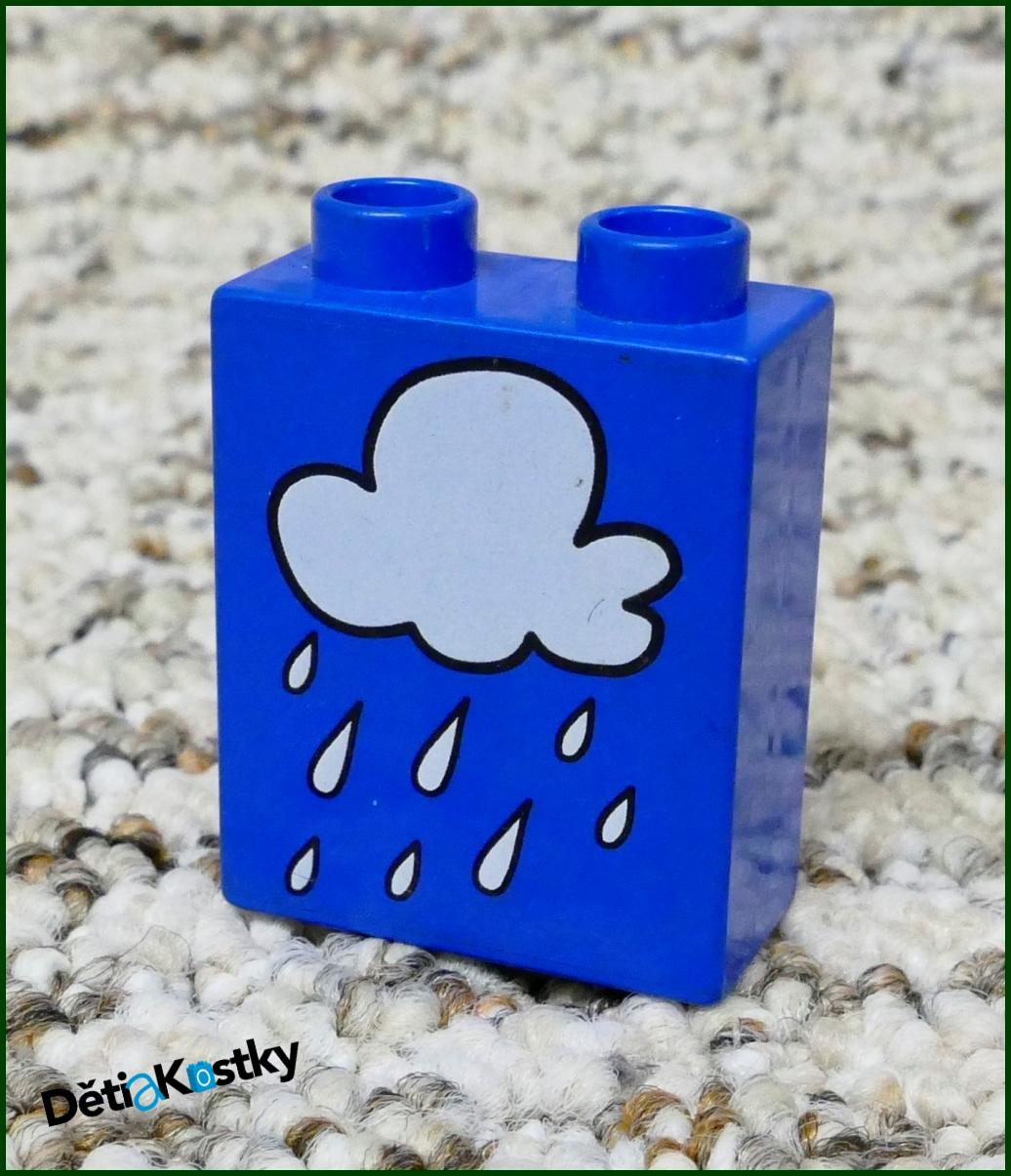 Lego® Duplo® Kostka 1x2x2 Modrá - Mráček