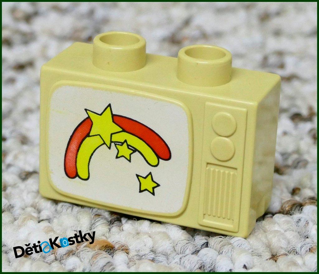 Lego® Duplo® Televizor Béžový