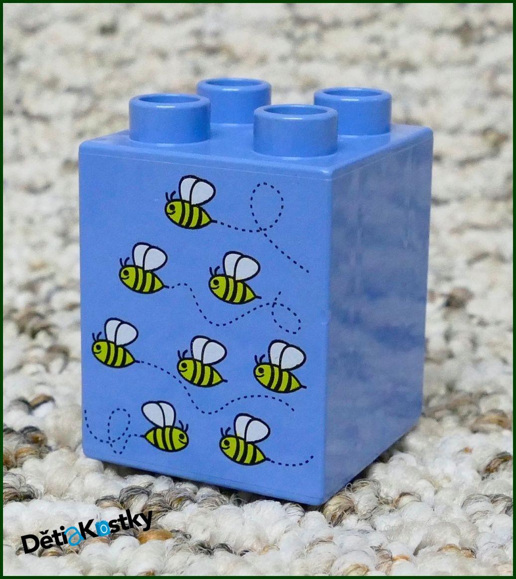 Lego® Duplo® Kostka 2x2x2 Světle Modrá - Vosy