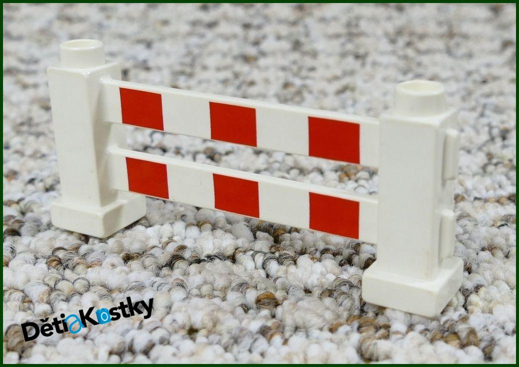 Lego® Duplo® Plot Bílo/Červený