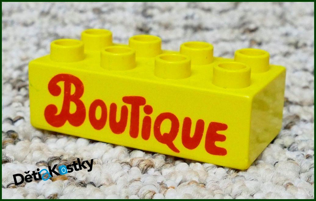 Lego® Duplo® Kostka 2x4 Žlutá - Boutique
