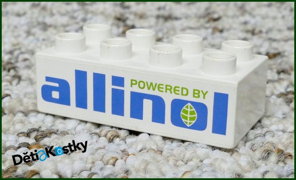 Lego® Duplo® Kostka 2x4 Bílá - Allinol
