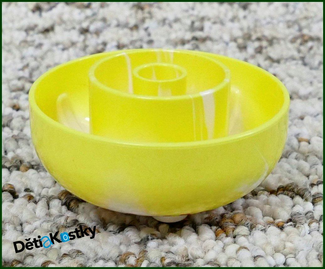 Lego® Duplo® Kostka - Kopeček Zmrzliny Žluto/Bílý se Srdíčky