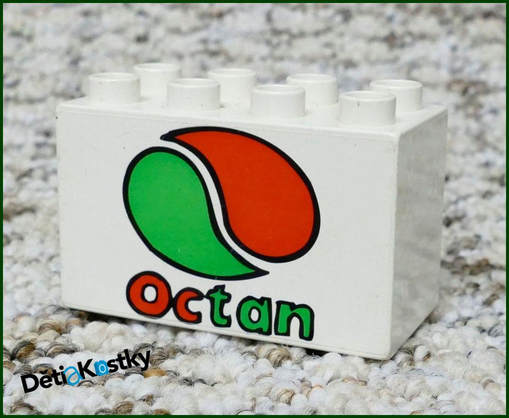 Lego® Duplo® Kostka 2x4x2 Bílá - Octan