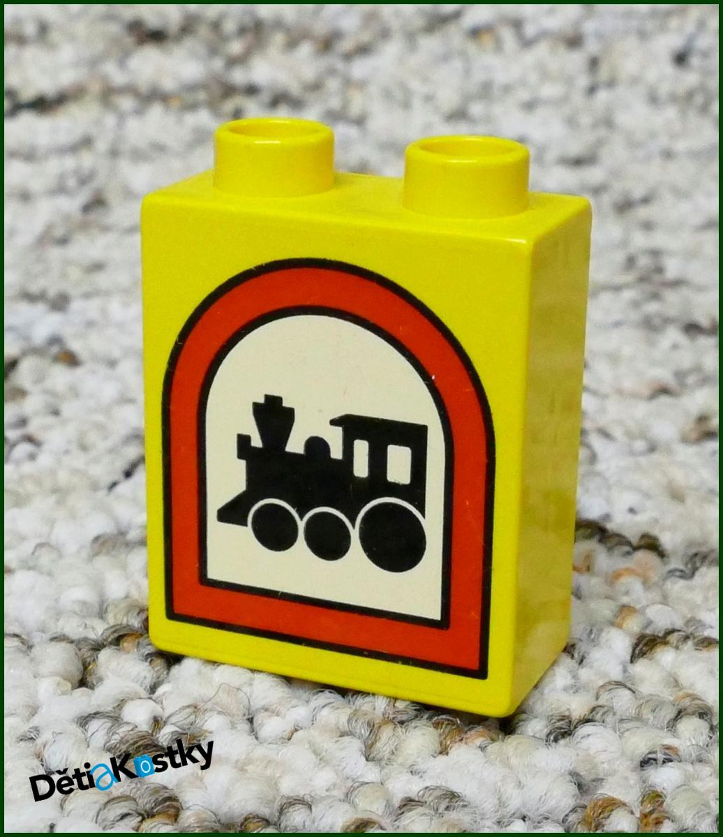 Lego® Duplo® Kostka 1x2x2 Žlutá - Vlak