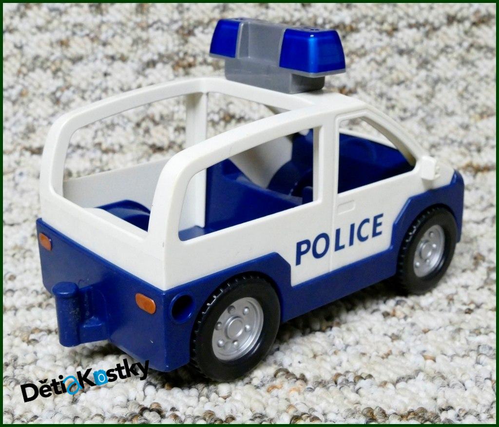 Lego® Duplo® Policejní Dodávka - Tmavě Modrý Podvozek