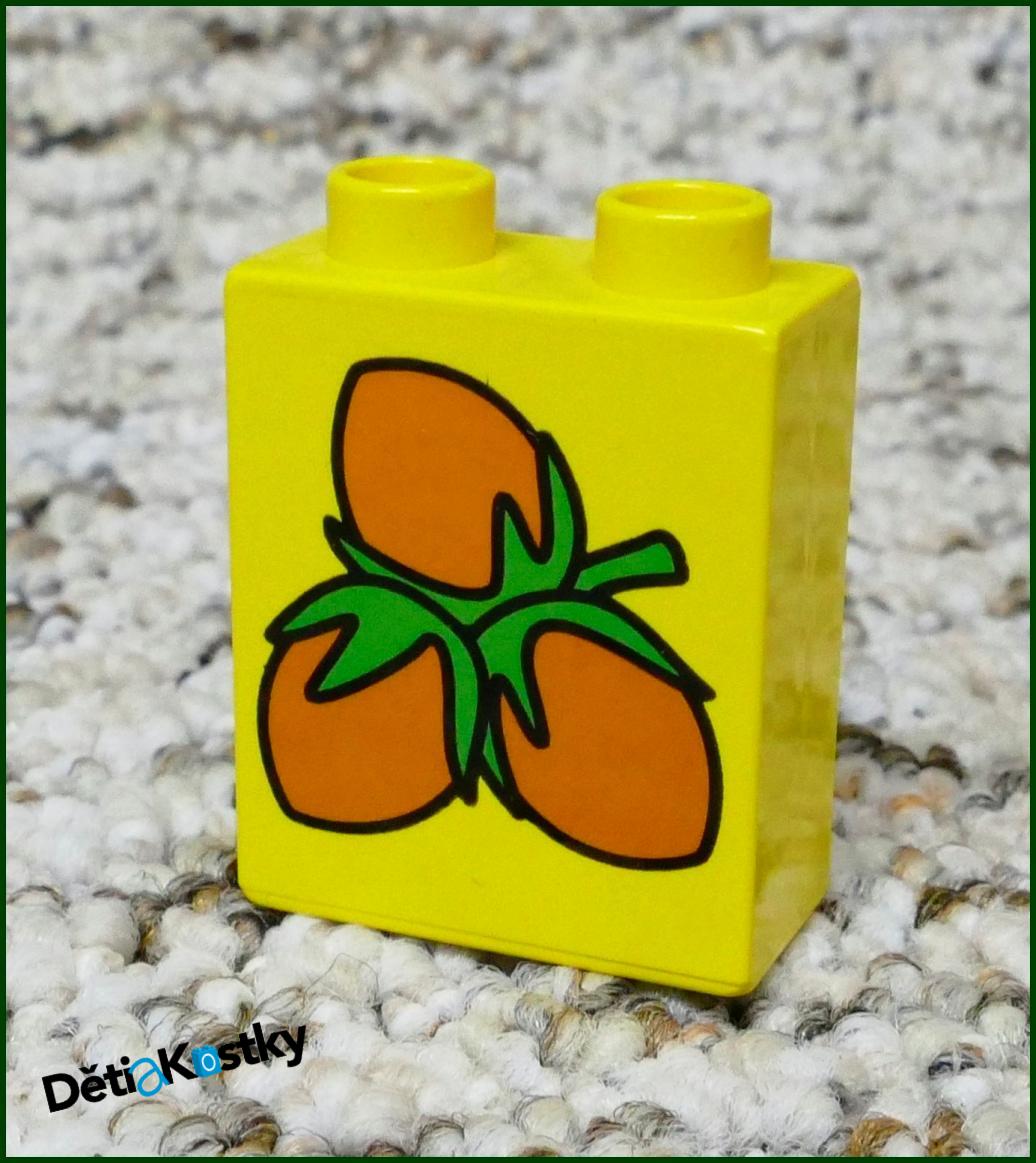 Lego® Duplo® Kostka 1x2x2 Žlutá - Oříšky