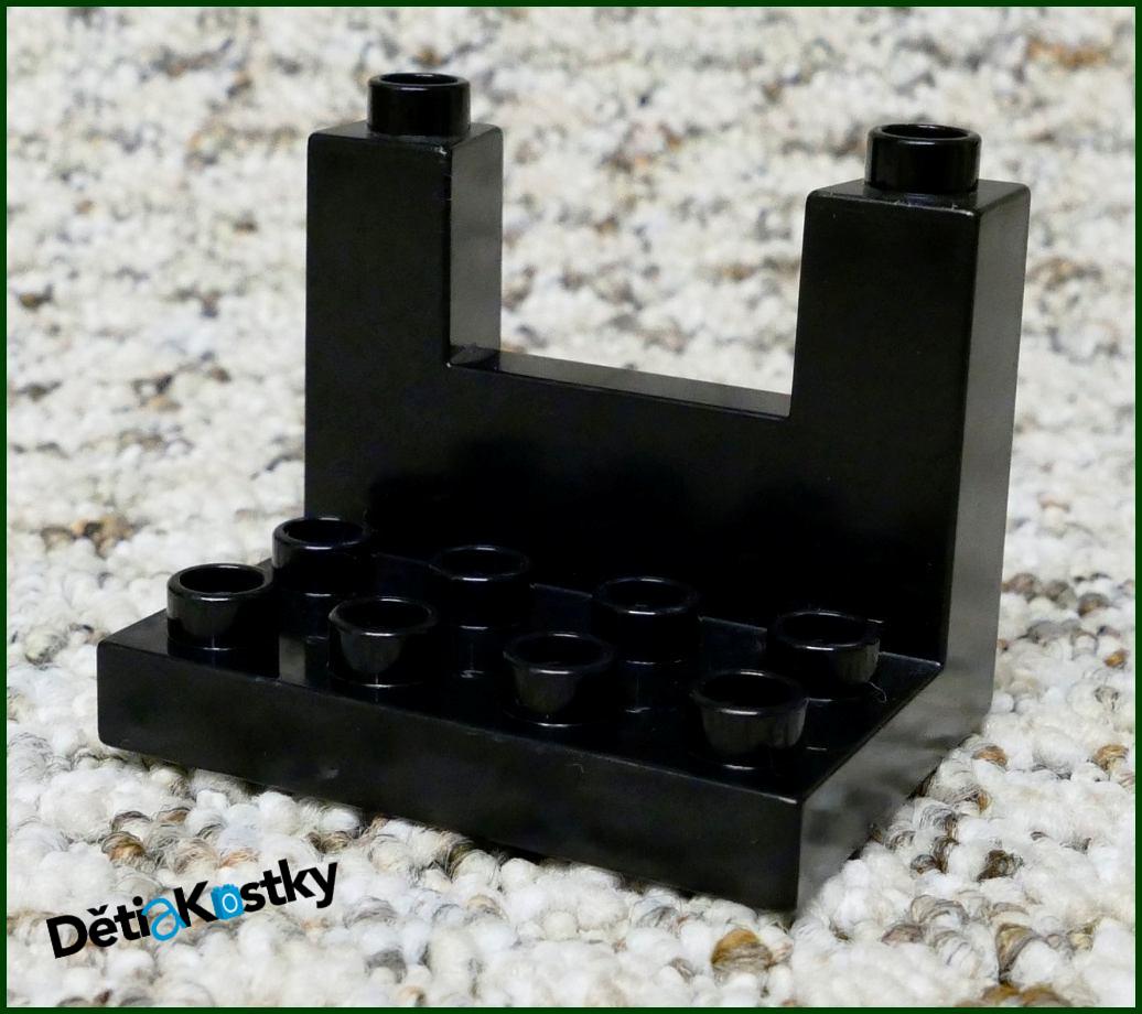 Lego® Duplo® Hradba Horní Díl - Černá
