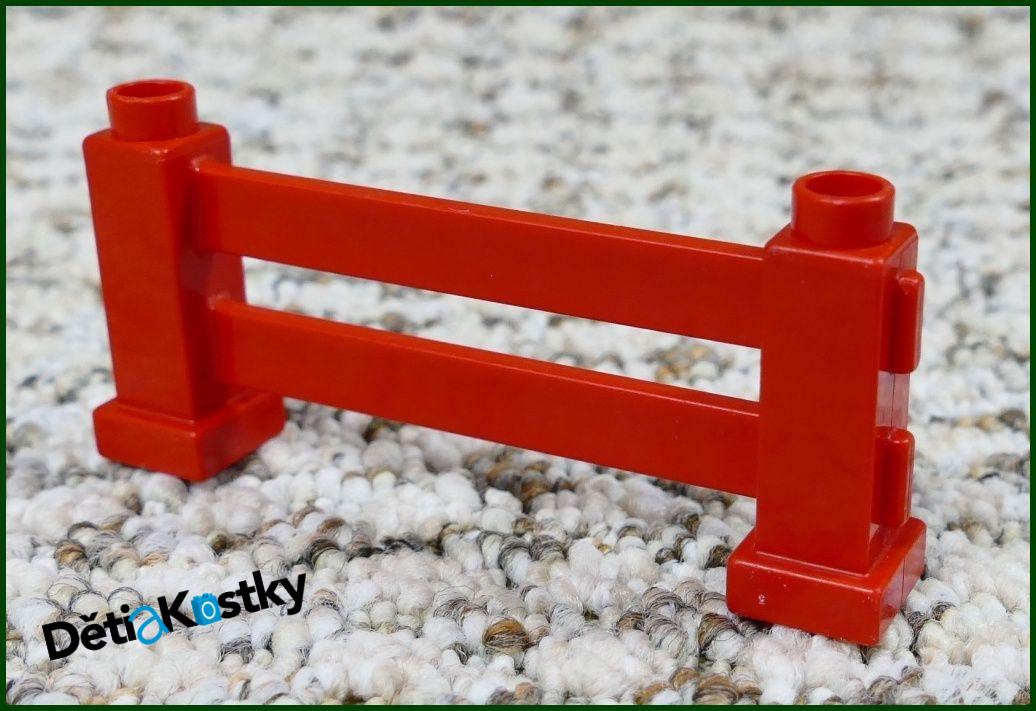 Lego® Duplo® Plot Červený Hranatý