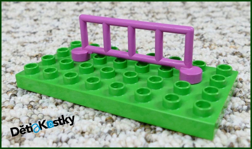 Lego® Duplo® Plot Růžový - 5 Příček