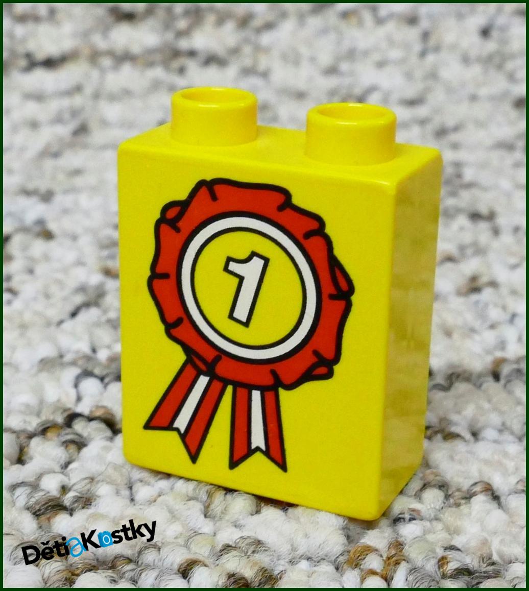 Lego® Duplo® Kostka 1x2x2 Žlutá - Vítězný Věnec