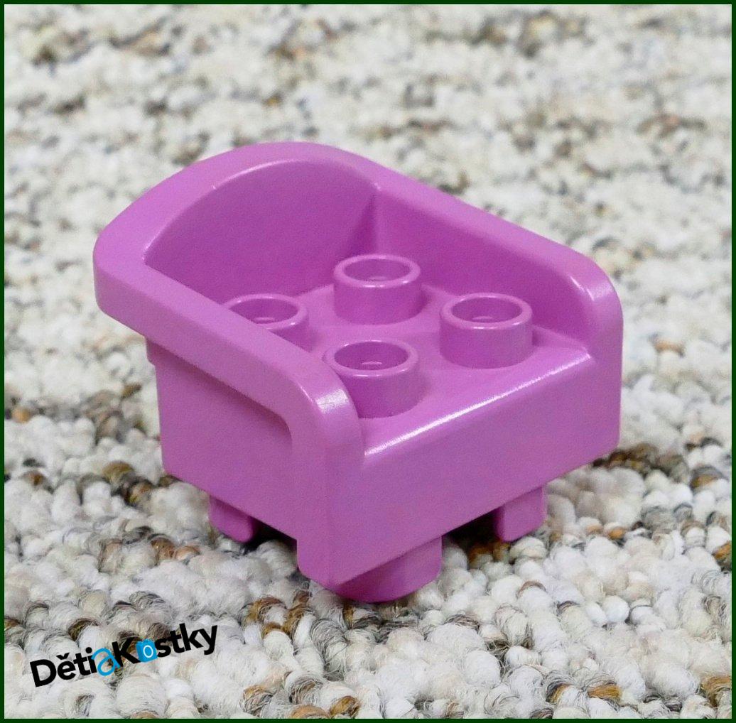Lego® Duplo® Křeslo Růžové
