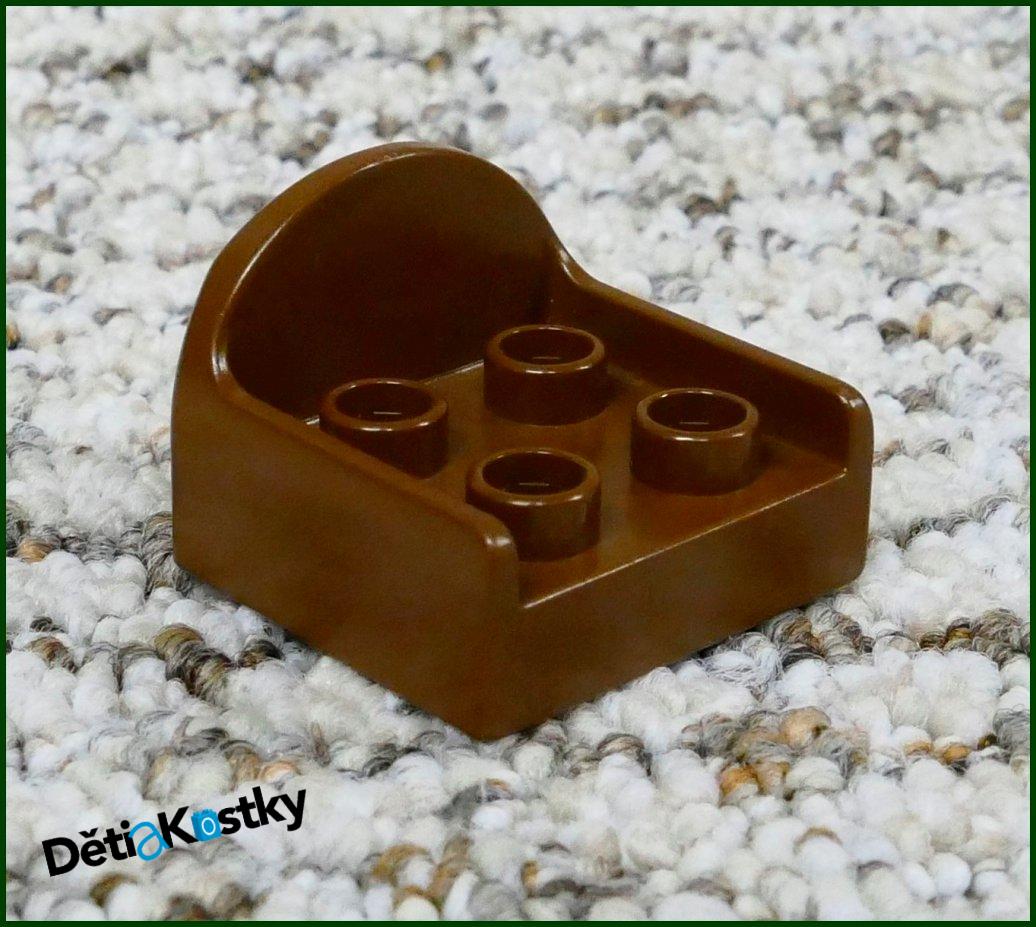 Lego® Duplo® Křeslo Nízké Hnědé