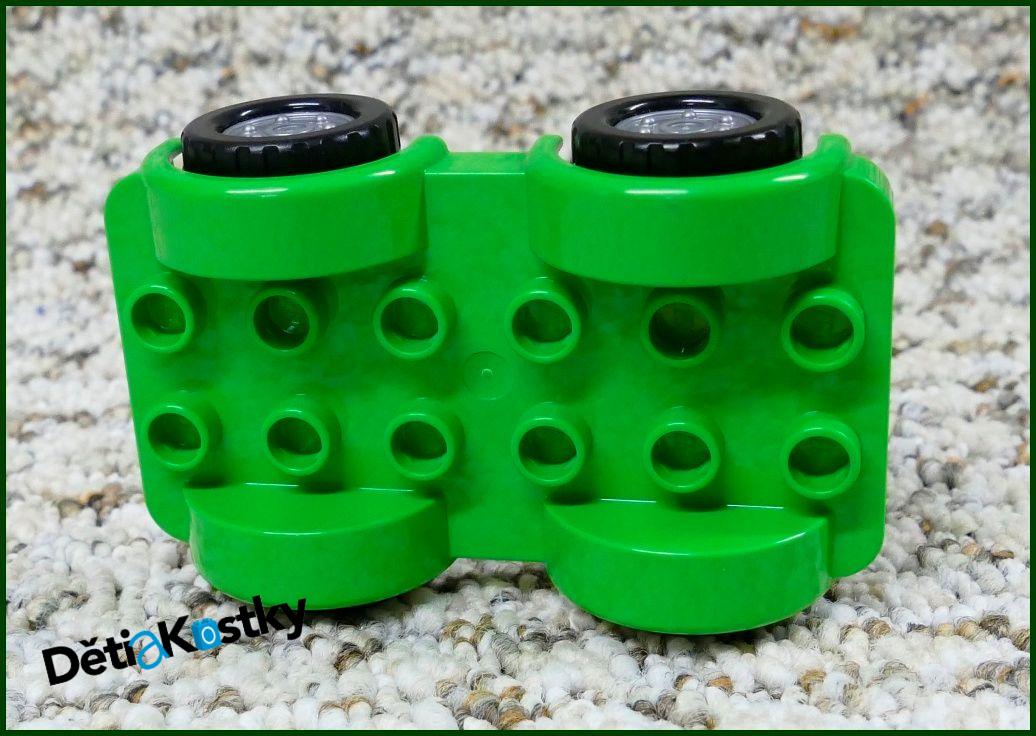 Lego® Duplo® Podvozek Autíčka 4x6 Zelený