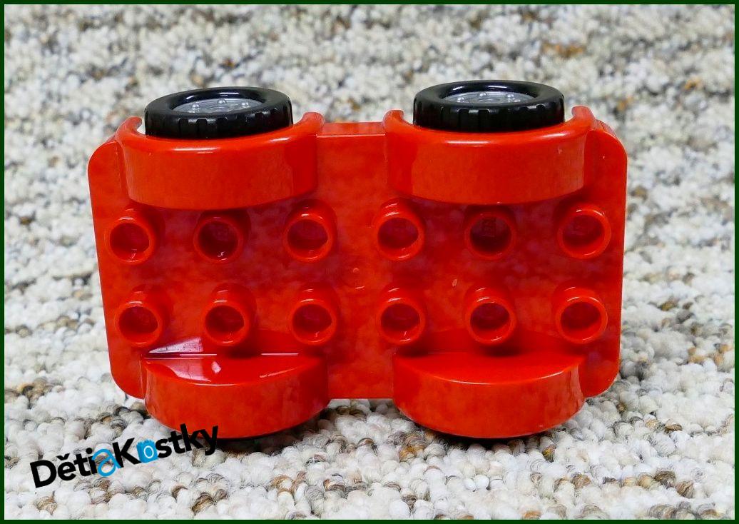 Lego® Duplo® Podvozek Autíčka 4x6 Červený