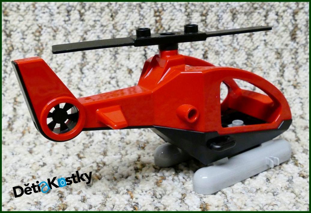Lego® Duplo® Hasiči Vrtulník Helikoptéra