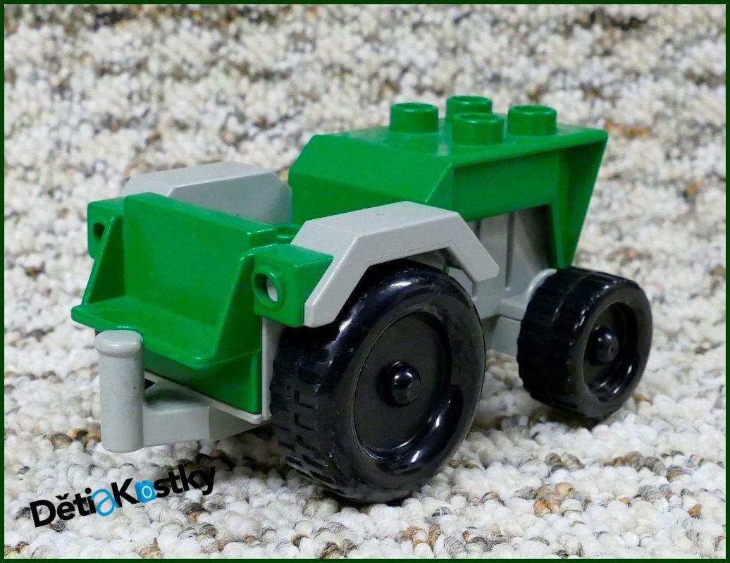 Lego® Duplo® Traktor Malý - Tmavě Zelený
