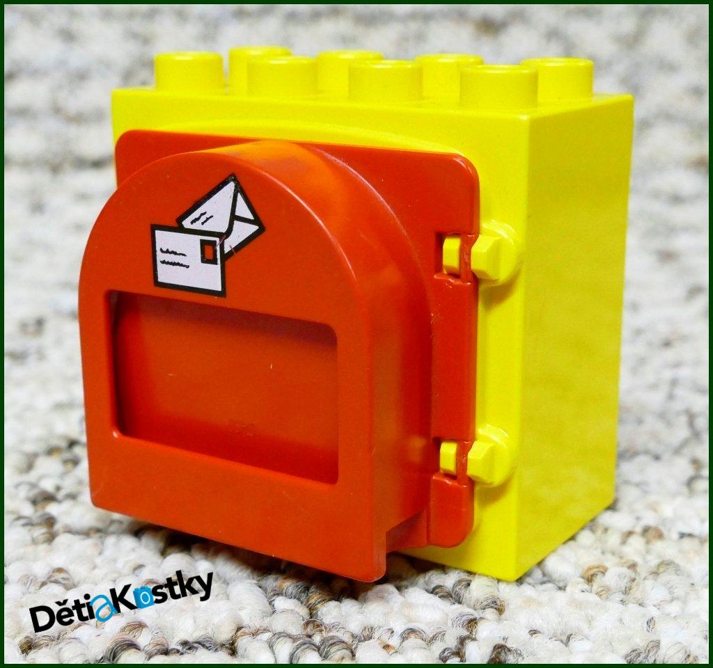 Lego® Duplo® Kostka se Schránkou - Dopis
