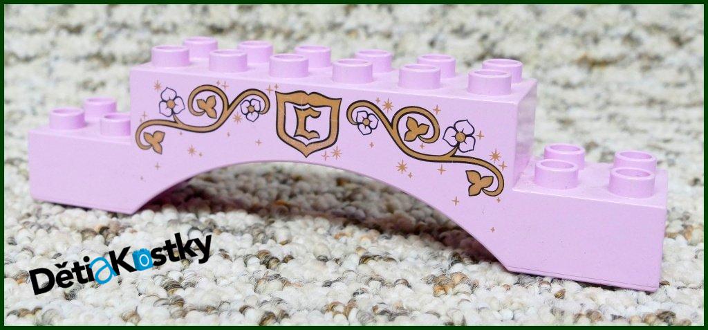 Lego® Duplo® Obrázek Klenba Popelčina Zámku - Růžová