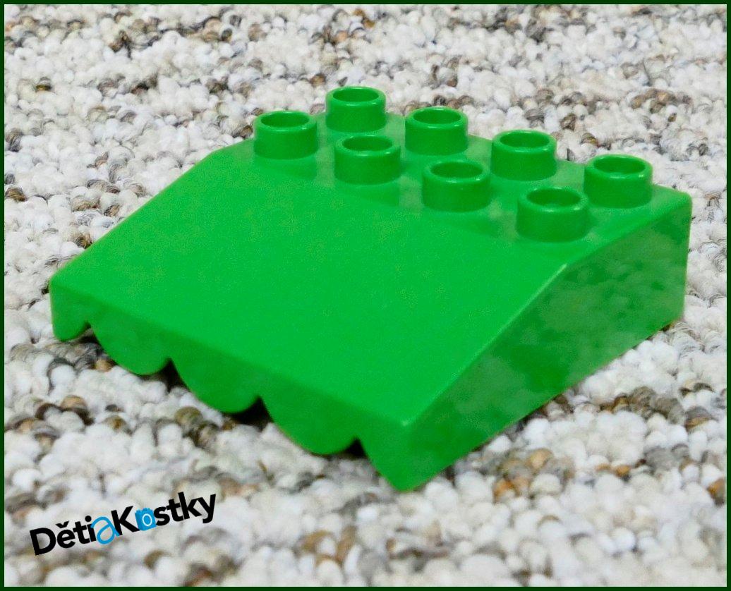 Lego® Duplo® Střecha Nízká Světle Zelená
