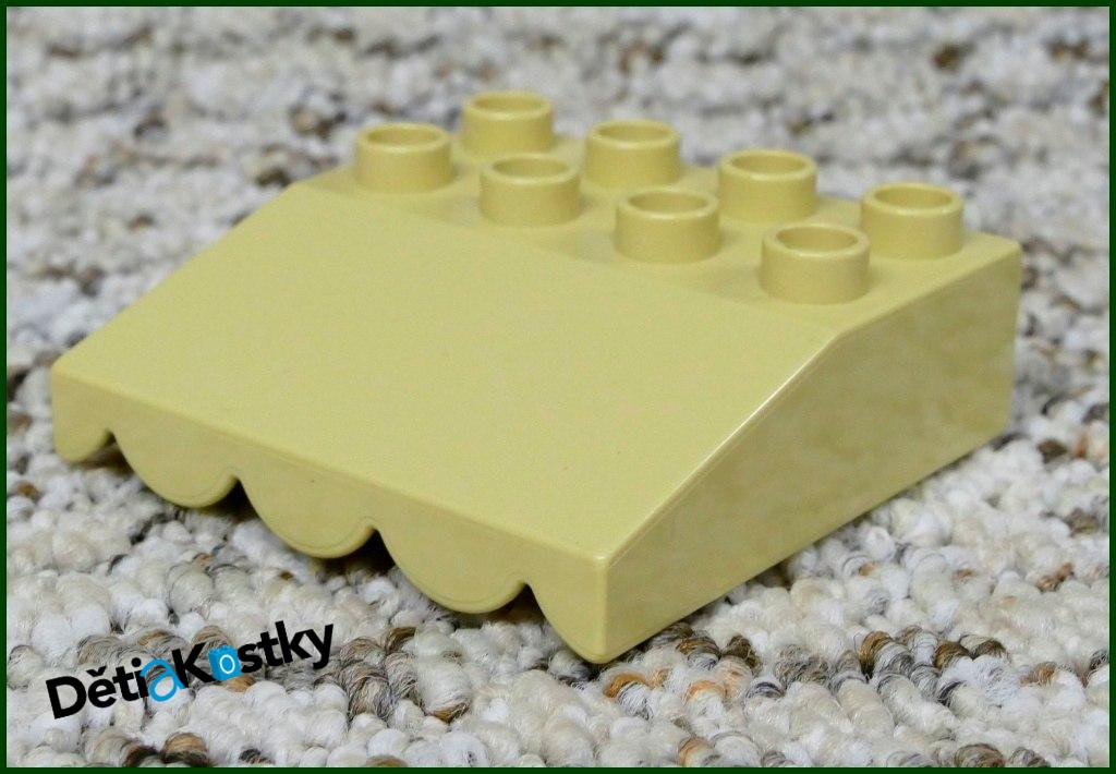 Lego® Duplo® Střecha Nízká Béžová