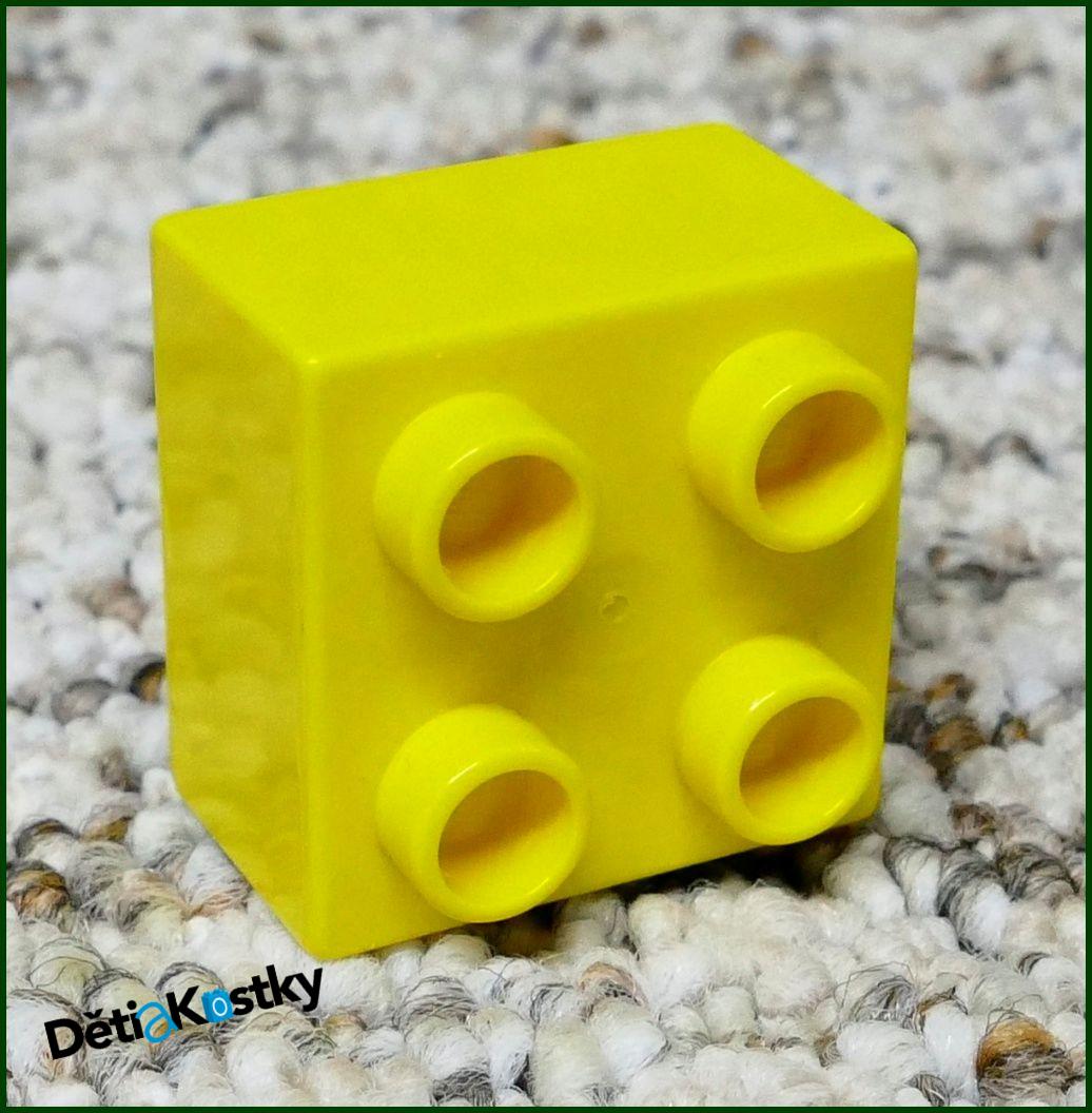 Lego® Duplo® Kostka 2x2 Žlutá - Top Stav