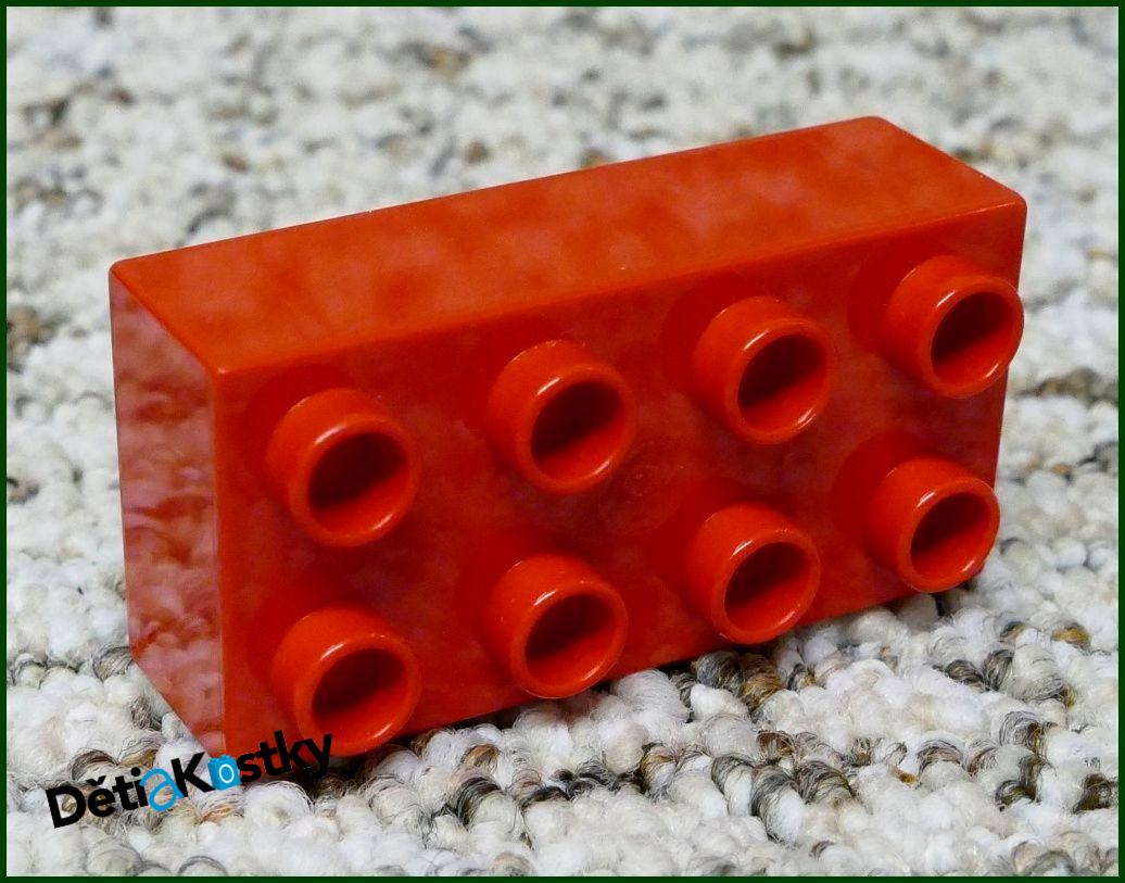 Lego® Duplo® Kostka 2x4 Červená - Top Stav
