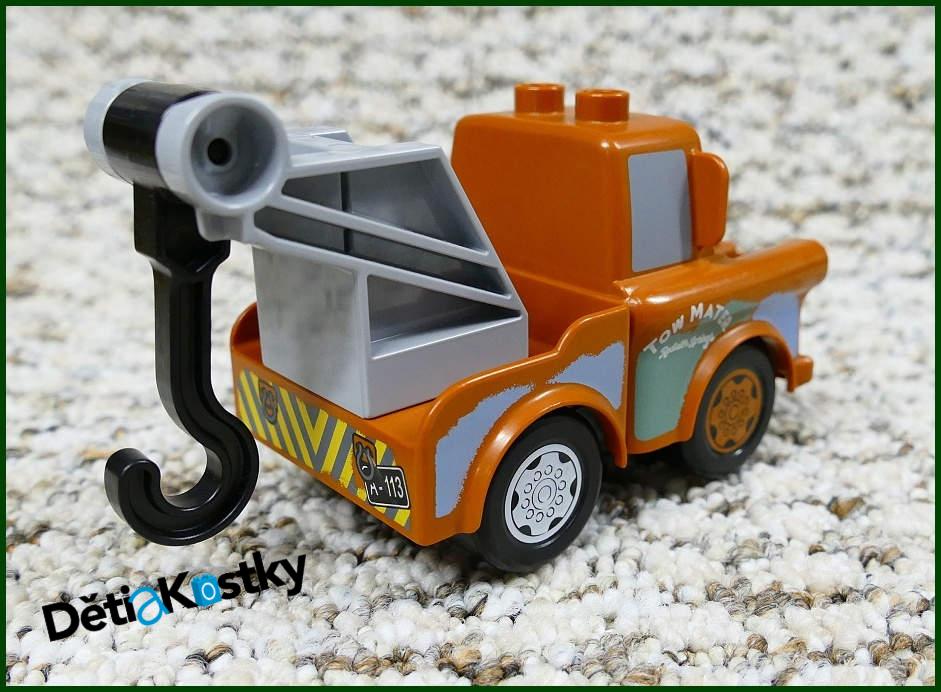 Lego® Duplo® Cars - Burák (Šedý Hák-Nový Typ)
