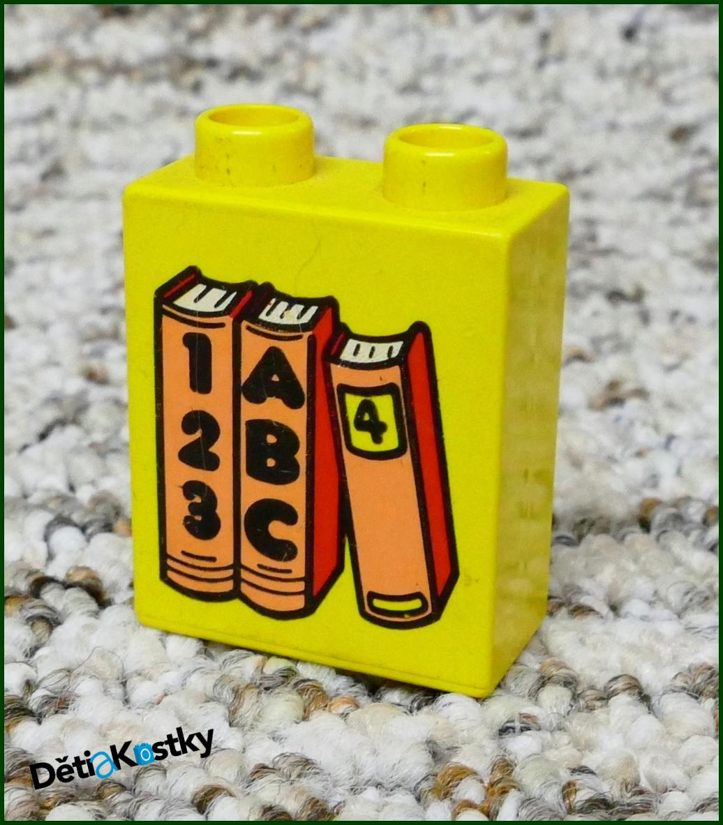 Lego® Duplo® Kostka 1x2x2 Žlutá - Knihy