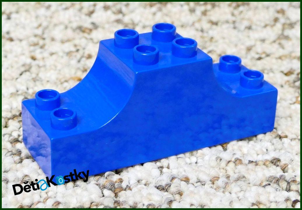 Lego® Duplo® Kostka 2x6 Tvarovaná Modrá