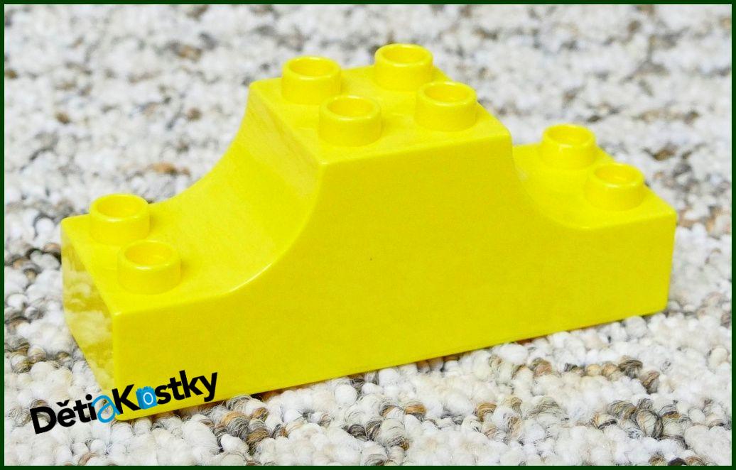 Lego® Duplo® Kostka 2x6 Tvarovaná Žlutá