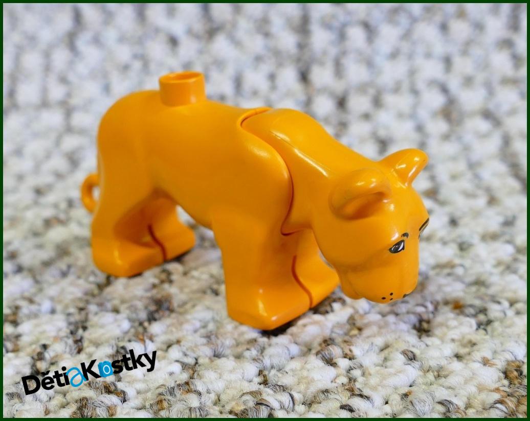 Lego® Duplo® Lvice Oranžová (Hnědá) - Starší Typ