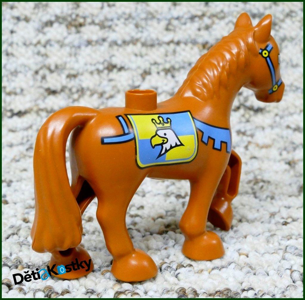Lego® Duplo® Kůň Hnědý - Rytíři