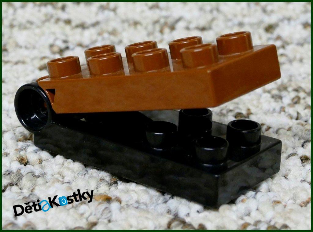 Lego® Duplo® Rozevírací Kostka Hnědá