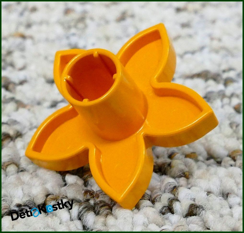 Lego® Duplo® Květina Světle Oranžová