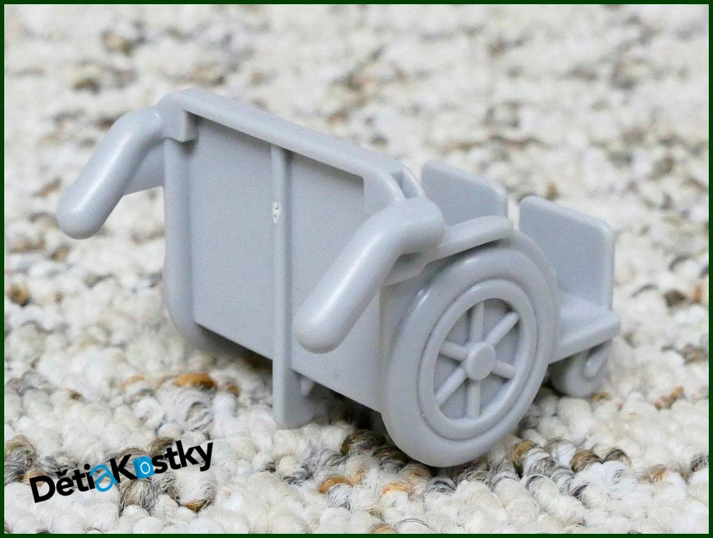 Lego® Duplo® Invalidní Vozík Šedý Pro Figurky