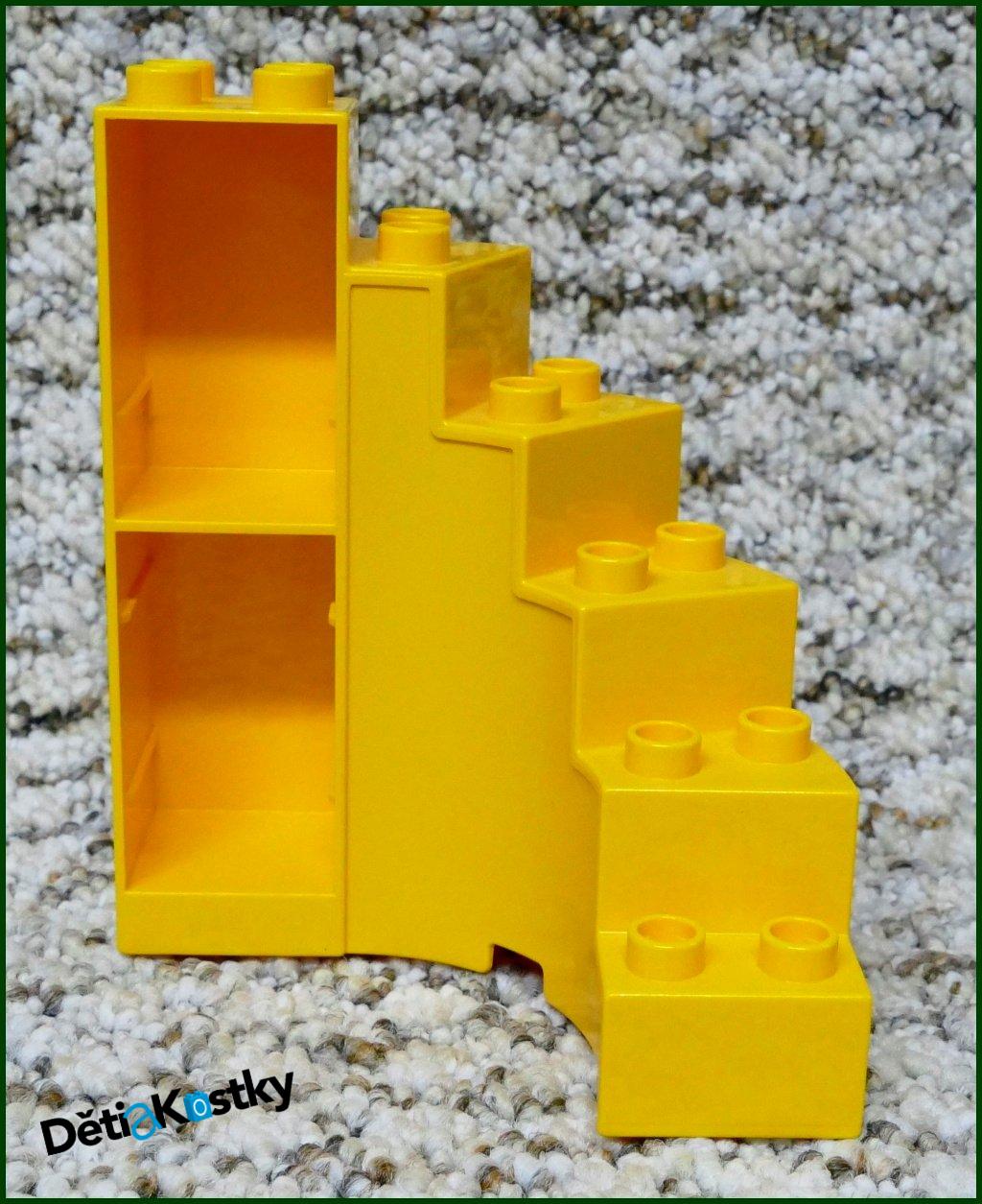 Lego® Duplo® Schodiště Točité Oranžové
